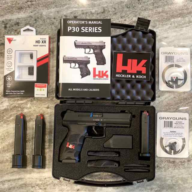 HK P30L V1 (LEM), Grayguns SRT, (4) MAGS