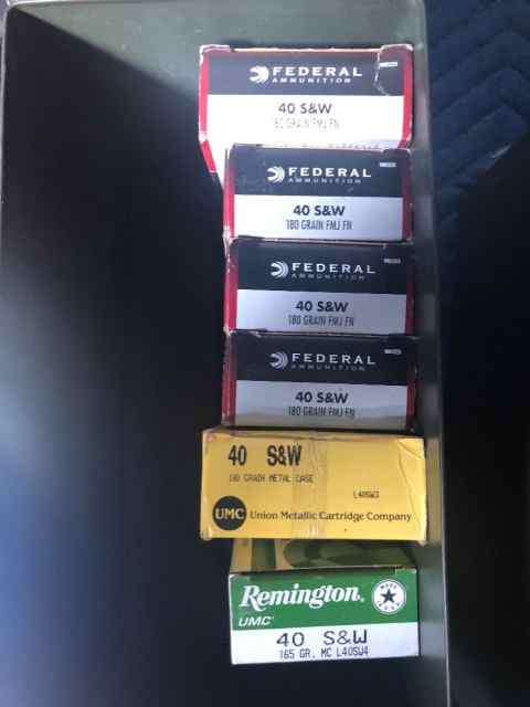 .40 Cal FMJ ammo for sale