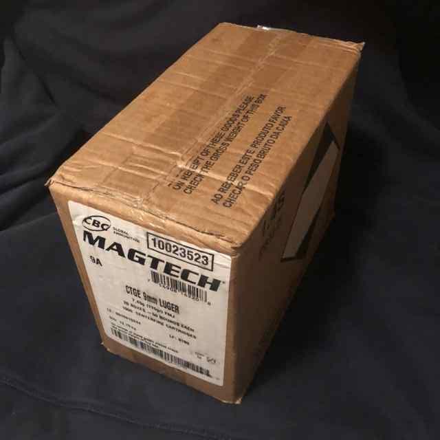 MAGTECH 9mm 115gr FMJ Case 1000 rounds (2) $220 ea