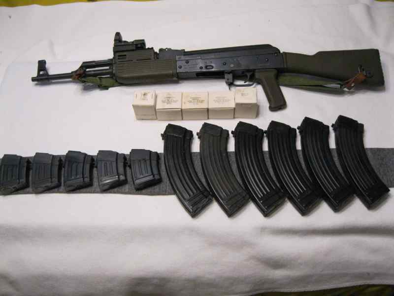 NORINCO MAK-90 SPORTER 7.62X39MM SCOPE AND EXTRAS