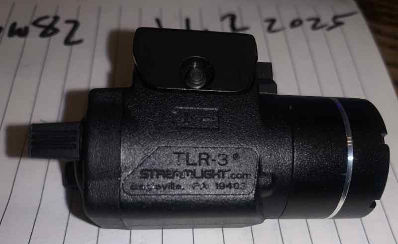 Streamlight TLR-3 Pistol Mounted Flashlight
