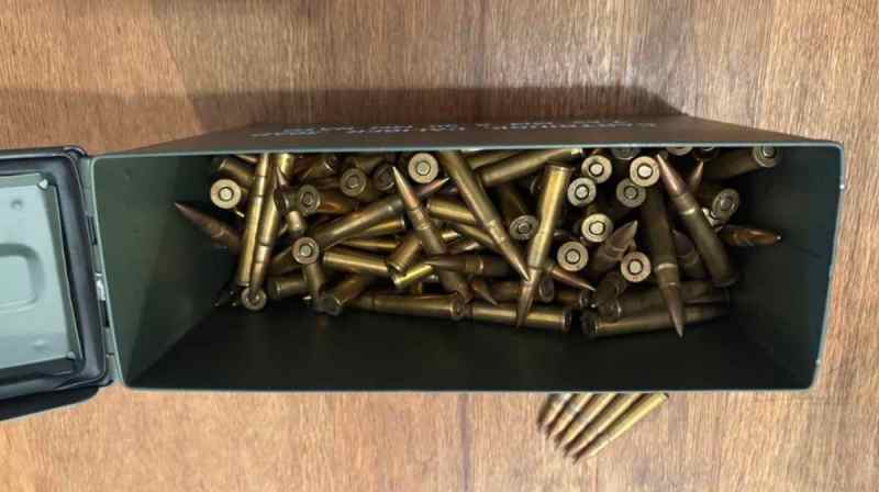 .303 British 180 rds (non-corrosive) with ammo can
