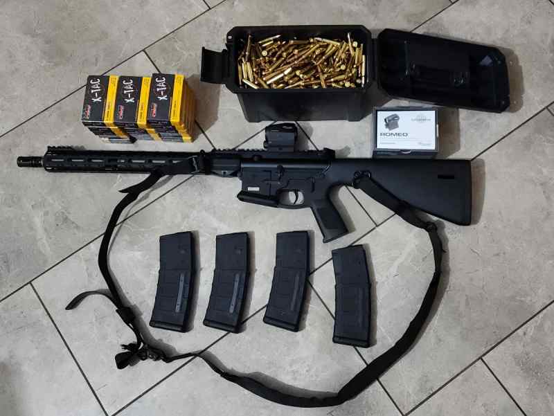 KE Arms/Aero Precision AR15 + ammo and mags
