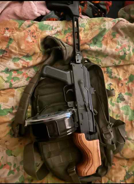 Micro Draco with SB tactical fallen pistol brace