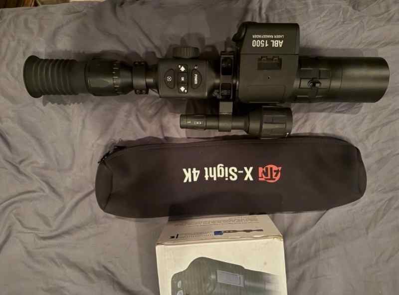 ATN night vision with rangefinder $1000 invested