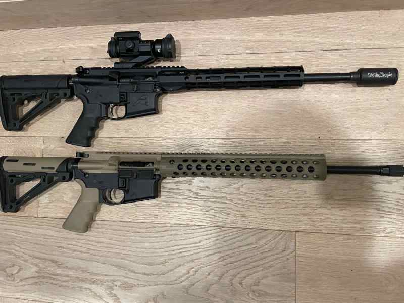 Selling 2 AR15’s 300blk and a 5.56