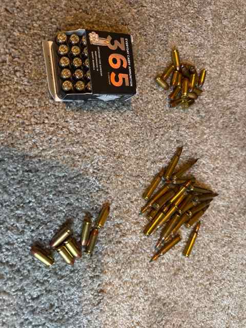 9mm, 556, .40, .380 Ammo (DEAL)