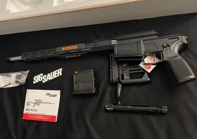 ...Sig Sauer...New...6.5 Creedmoor..CROSS.Threaded