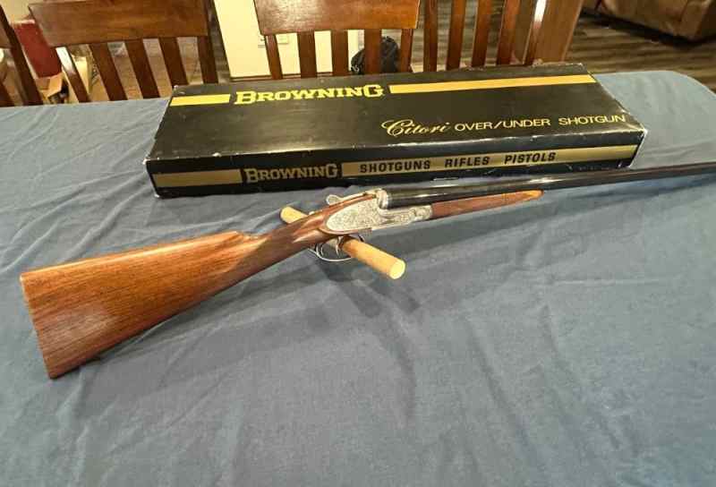 Browning BSS side lock 20 ga  26”