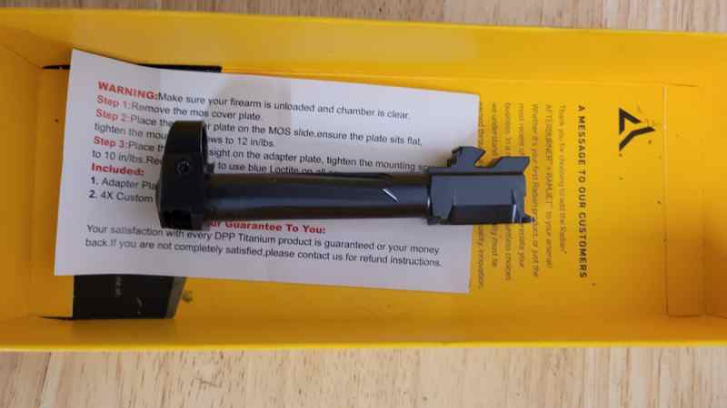 Radian afterburner &amp; ramjet Glock 19.4