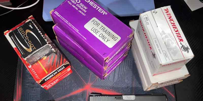 .40 S&amp;W Caliber Ammo 390 rounds WTS WTT 