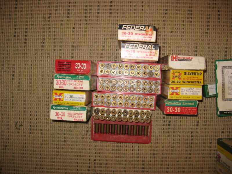 .30-30 brass, ammo  and reloading dies