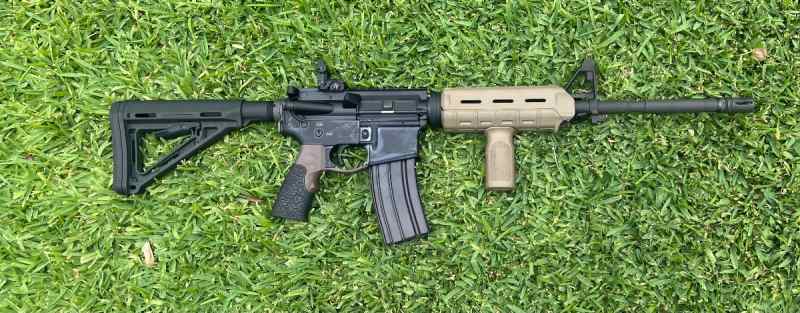 AR15 rifle