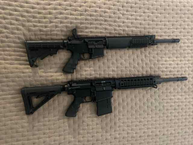 Several ARs and AH Fox Sterlingworth 20ga sxs