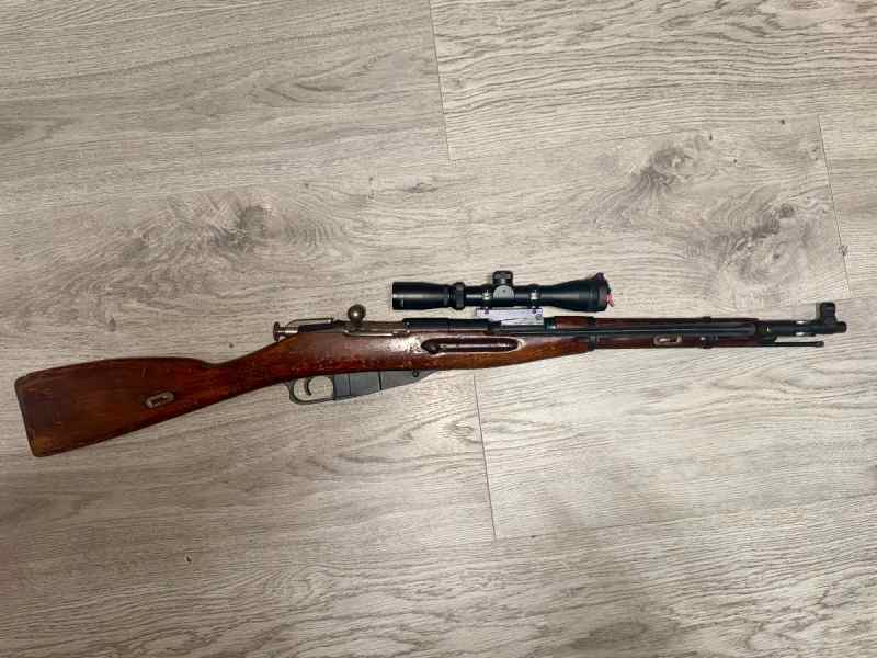 Mosin M44 Russian matching L.E.R scope  $400