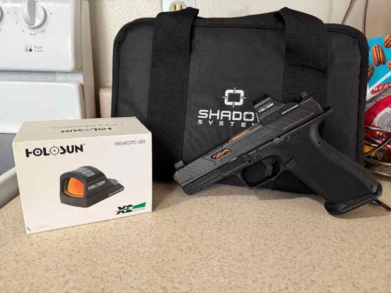 Shadow Systems DR920 Elite and Holosun 407c 