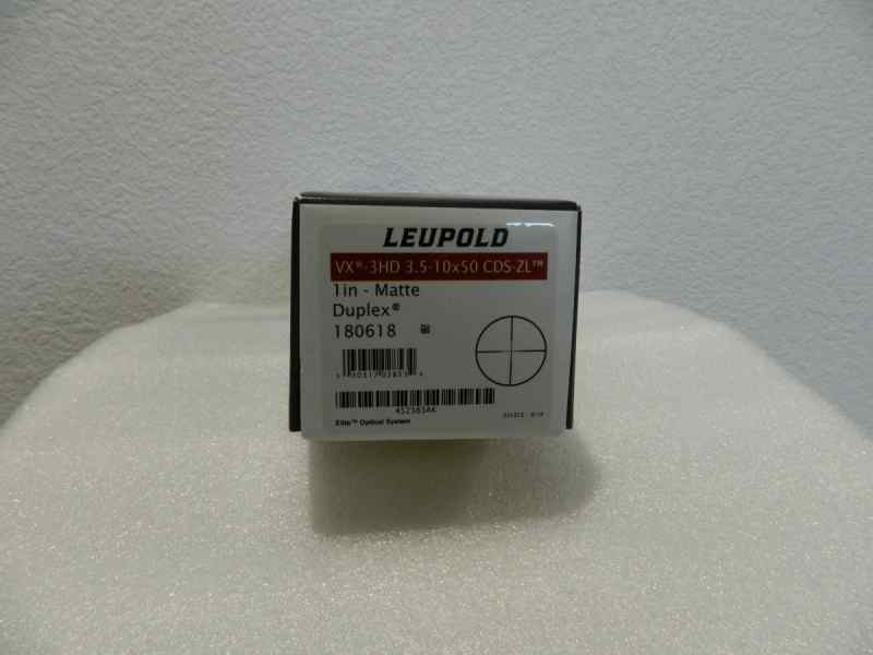 Leupold VX-3HD 3.5-10X50 CDS-ZL
