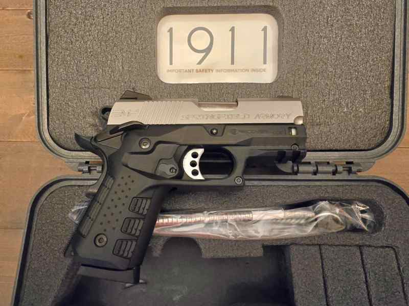 Springfield 1911 EMP3 ,  3&quot; ,9MM. LNIB,  FSFT 