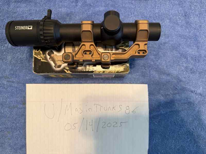 Steiner P4xi Pt3r red &amp; Badger comm 1.93