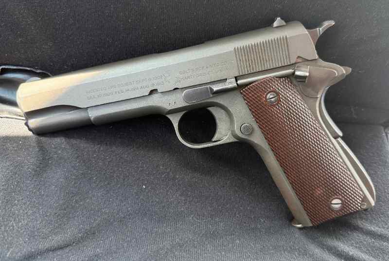 1918 COLT U.S. Army 1911 WWI era pistol 45 ACP