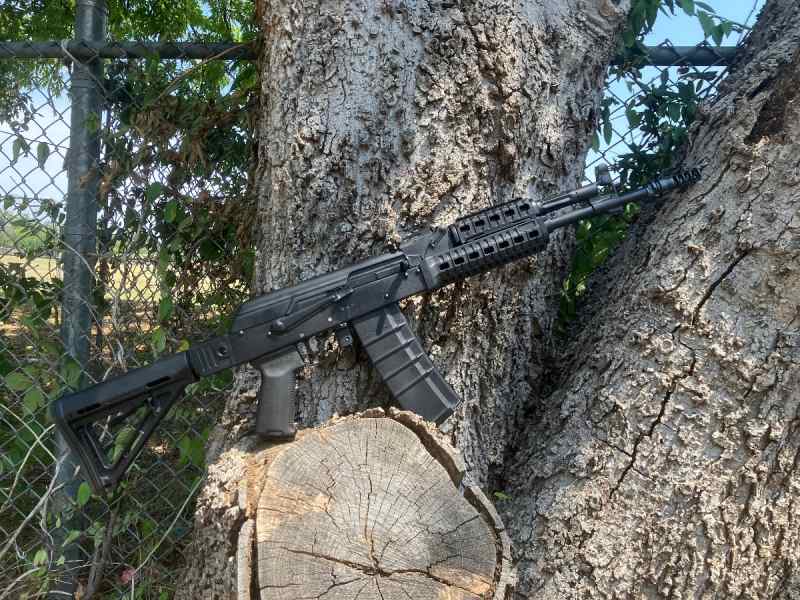 Russian Izhmash Saiga 223 5.56 AK supressor ready