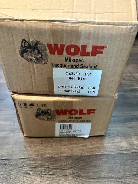 7.62x39mm Wolf &amp; Tula