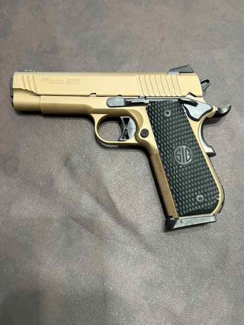 SIG SAUER EMPEROR FASTBACK 45acp $775