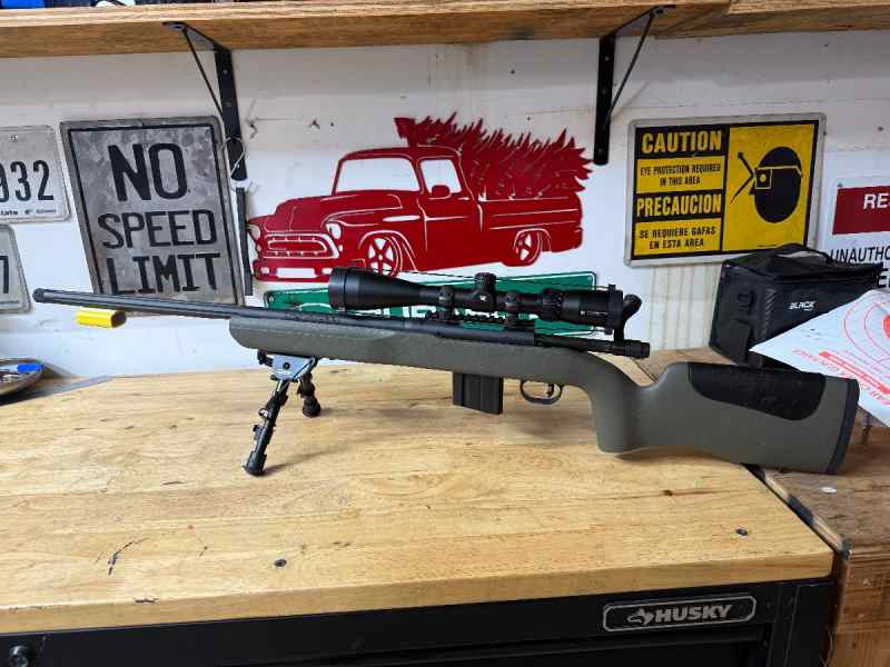 Mossberg MVP LR 224 Valkyrie Green/Black 