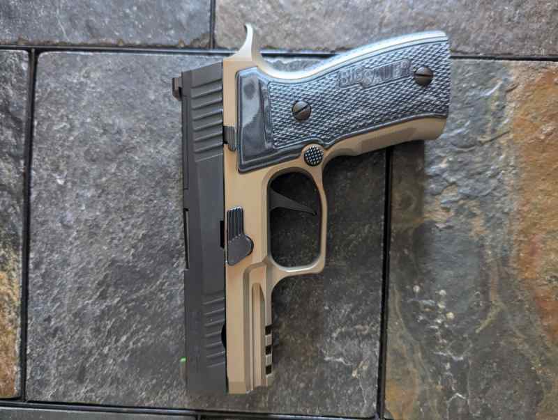 SIG SAUER P320 AXG Carry Two tone