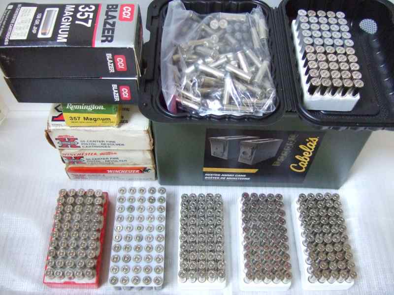 357 Magnum Ammo 400 rds - for 9mm Compact