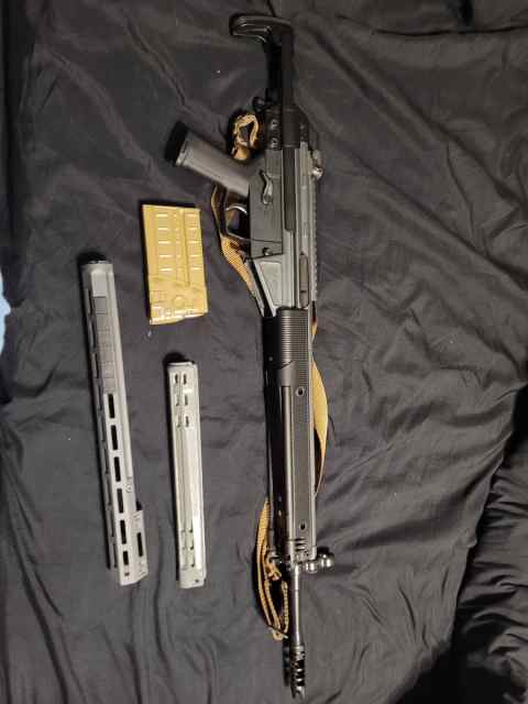 Some guns for trade. 