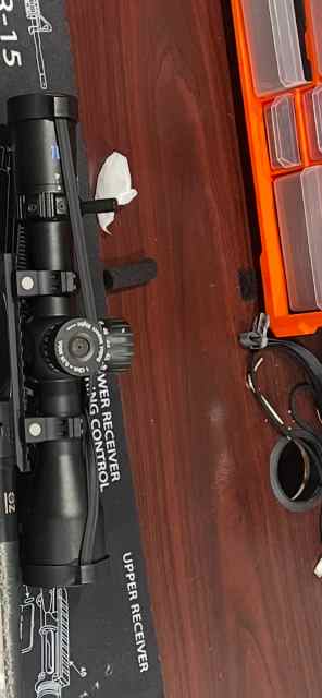 Zeiss LRP S3 4-25x50 MOA NF rings 
