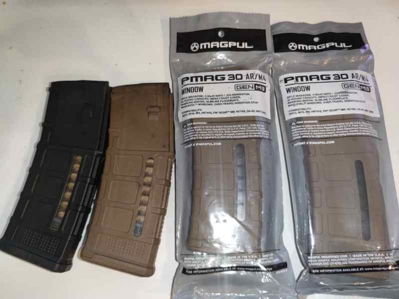 AR15 30 round PMAG with window
