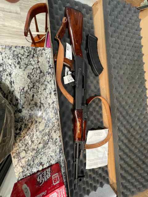 Wasr10 with original Russian wood
