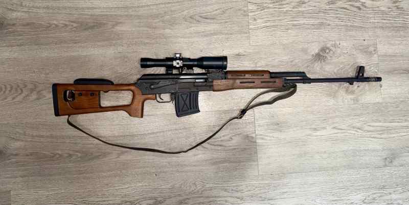 PSL 54, SVD Furniture, 8x42 Russian PSO, $3,000