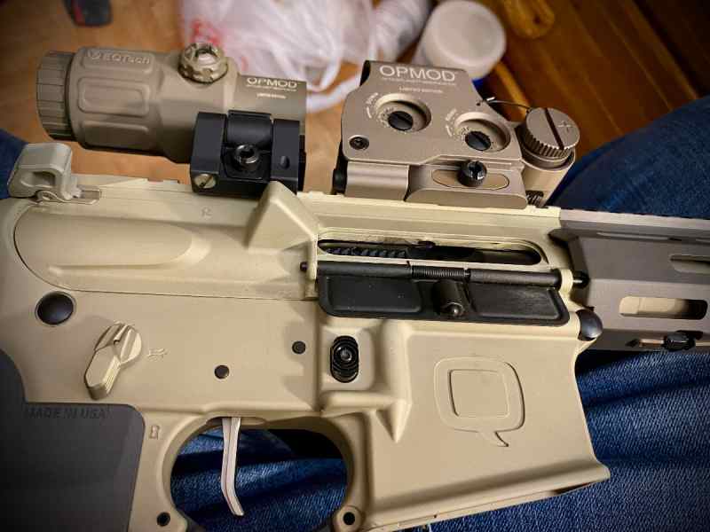 Eotech EXPS 3-0 &amp; G33 magnifier tan opmod edition 