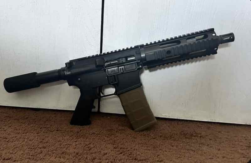 300 blk ar pistol  7.5 