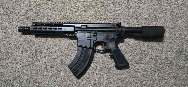 REDUCED - New Aero AR15 Pistol 7.62 