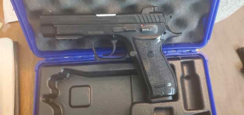 SAR K2 .45 pistol with performance spring kit