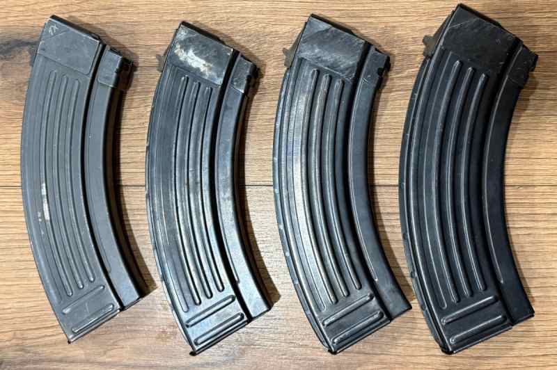 Yugoslav-Style BHO Steel AK 7.62×39 Magazines – 4