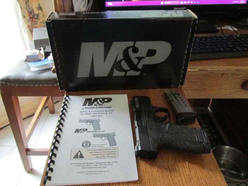 SMITH &amp; WESSON MP SHIELD 9mm, NIGHTSTICK LASER