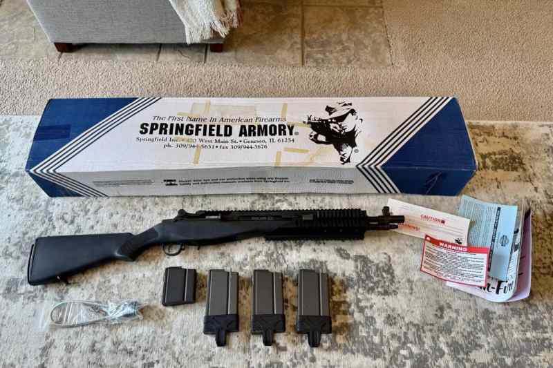 FS: Springfield M1A SOCOM II with Extras