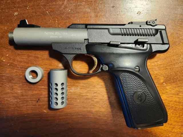 Tactical Solutions threaded barrel for Buckmark 22