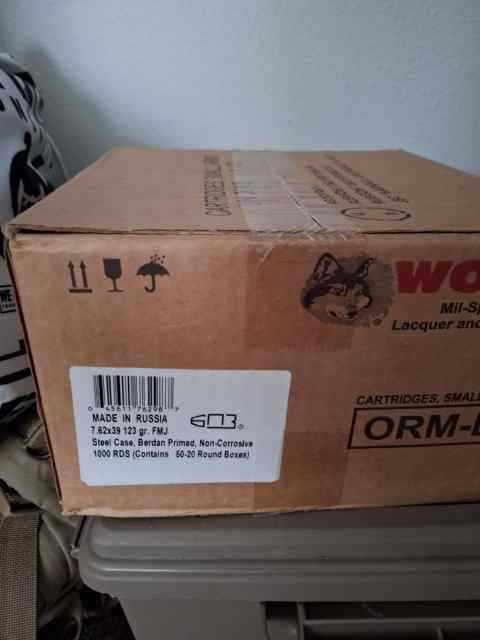 Wolf 7.62x39 FMJ ($430)