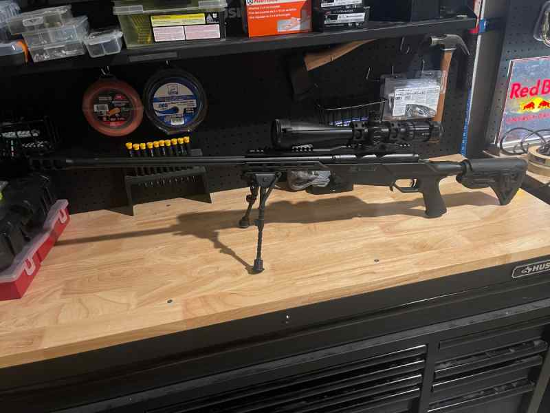 Savage 110 BA Stealth 338 Lapua w/ Vortex 6-24X50 
