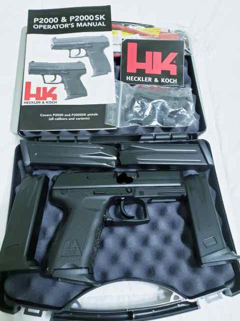 HK P2000 NIB W/Night Sights