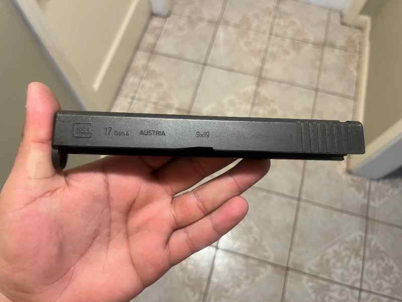 OEM Glock 17 Gen 4 stripped slide 