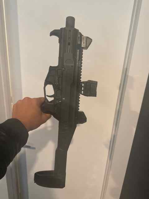 CZ scorpion 3+ unfired with holosun red dot 