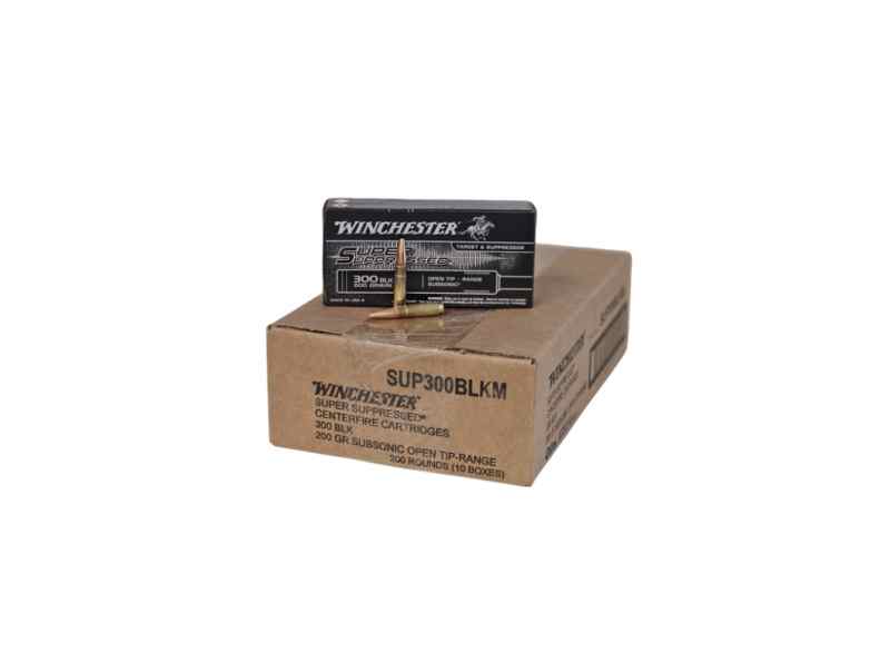 Winchester suppressed .300 blk - 200 RDS case