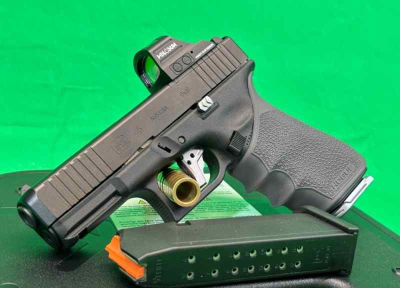 Glock 45 MOS 9mm 9 G45 w/ HoloSUN 407C Optic